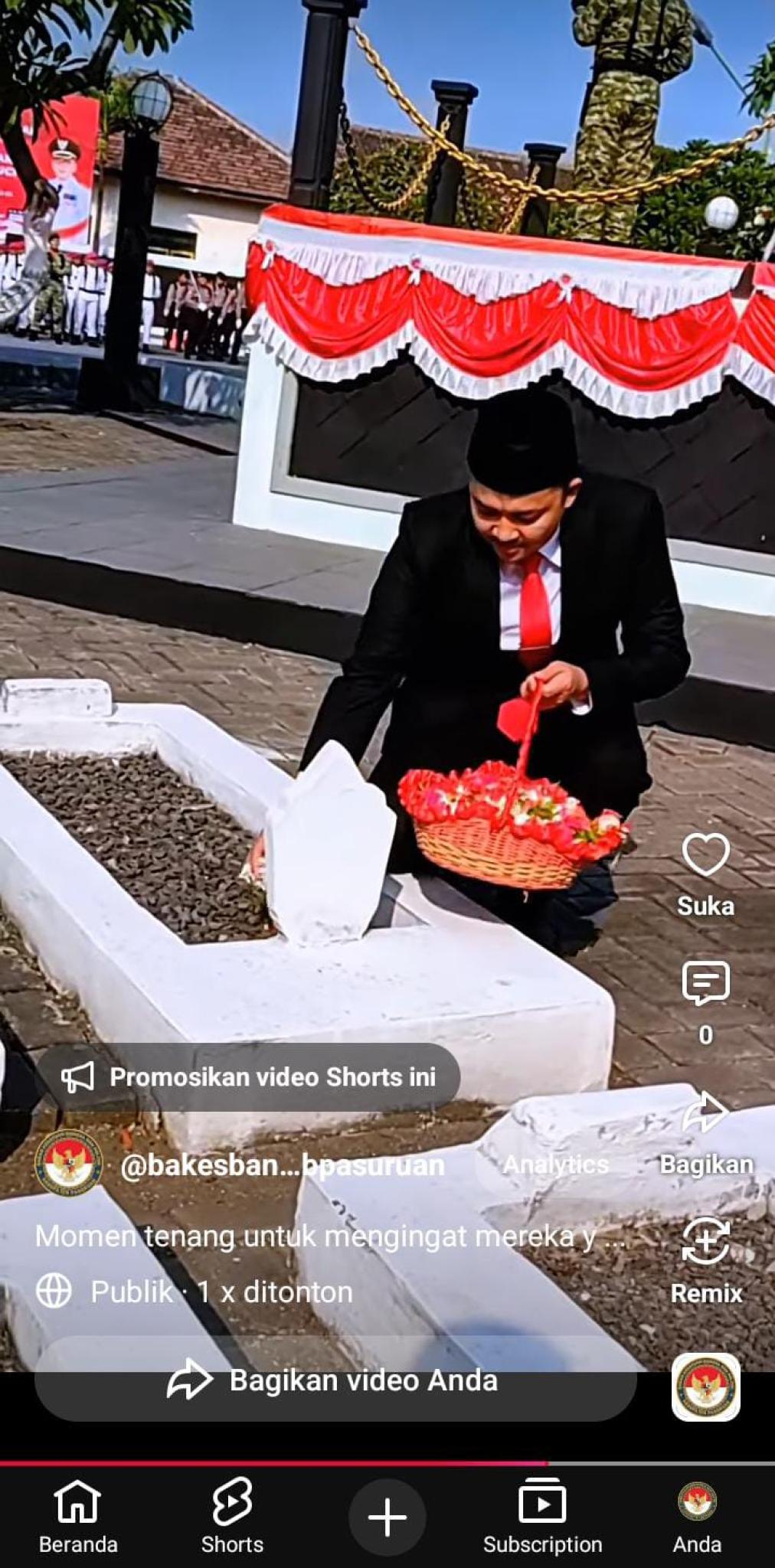 Upacara Tabur Bunga